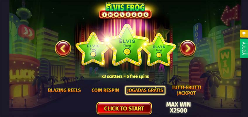 Mejor tragmonedas – Evis Frog in Vegas